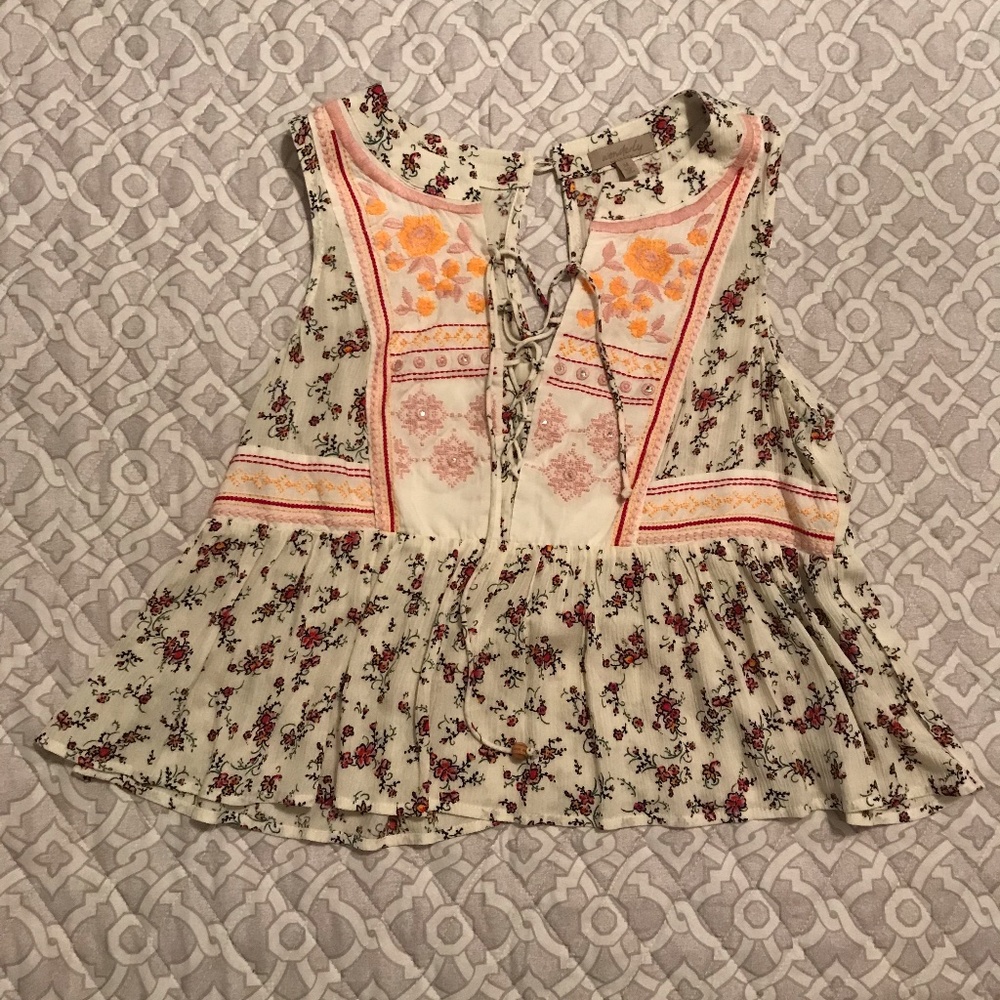 Floral Tank Top